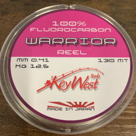 Key West F.C. WARRIOR 0,40mm 12,0kg 130mt FLUOROCARBON 100% Made in Japan